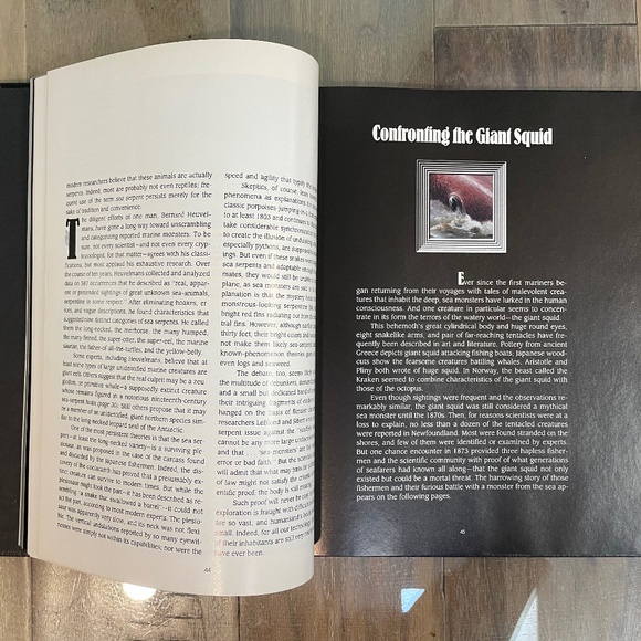 New "Mysteries of the Unknown: Mysterious Creatures" Hardcover Book - Picture 9 of 16